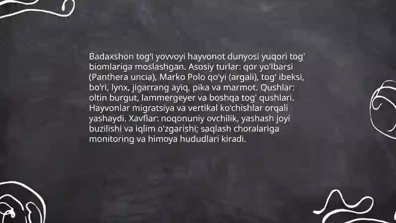 Badaxshon togʻi endemik o'simliklari 4