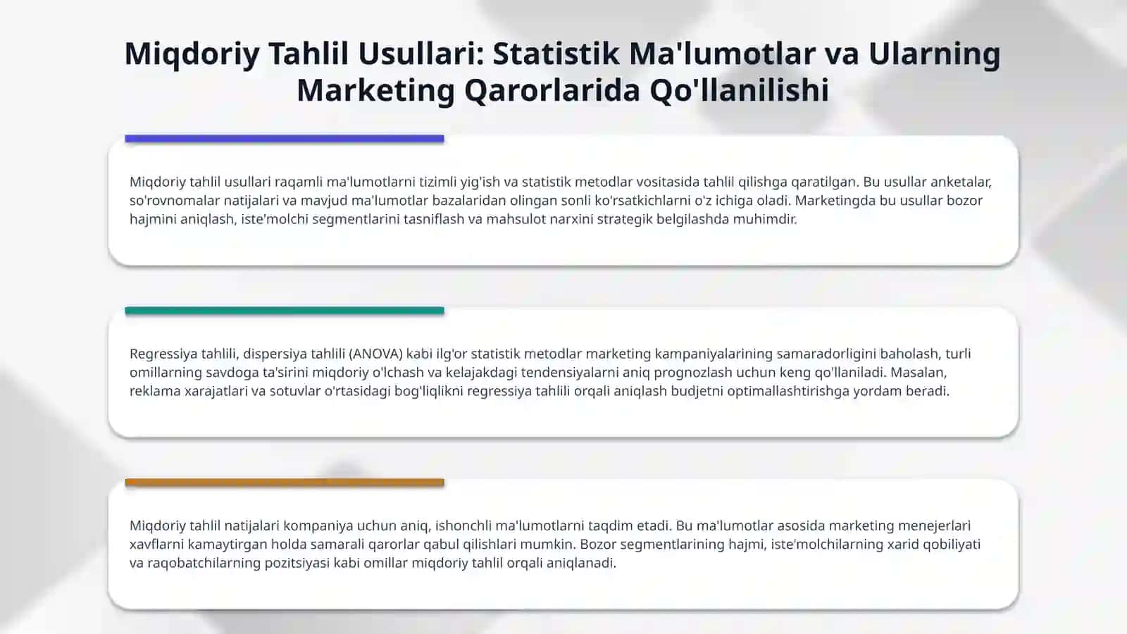 MA'LUMOTLARNI SIFATLIY VA MIQDORIY TAHLIL QILISH USULLARI 4