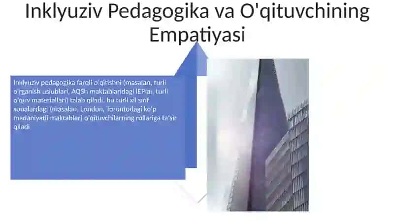 Pedagogik Yondashuvlar va O'qituvchi Qarashlari 4