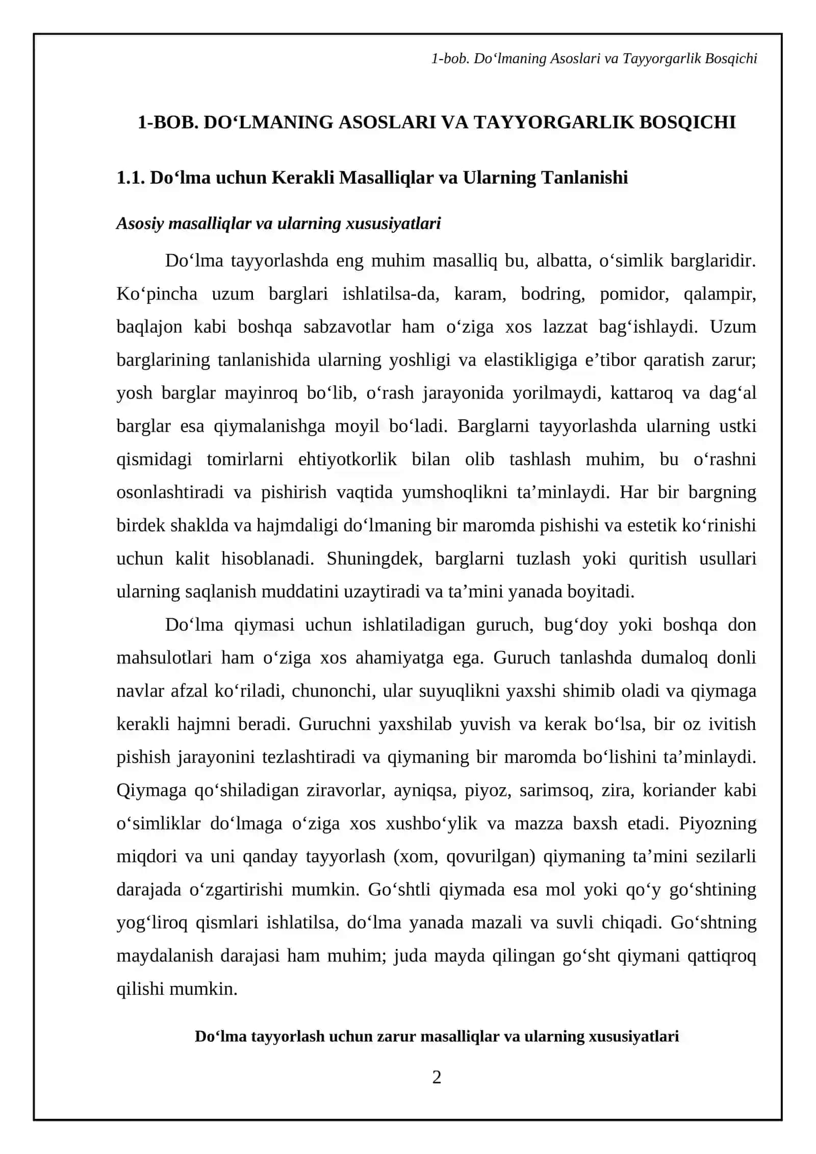Doʻlma tayyorlash texnologiyasi 4