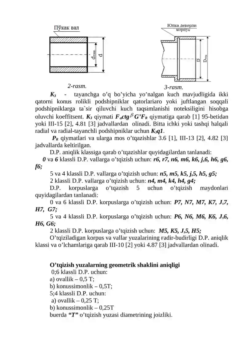 Dumalash pоdshipniklari 4