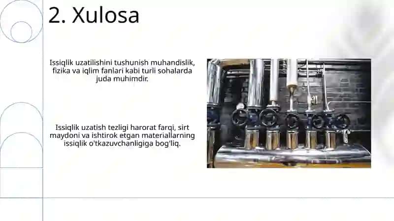 Issiqlik massa almashinuvi 4