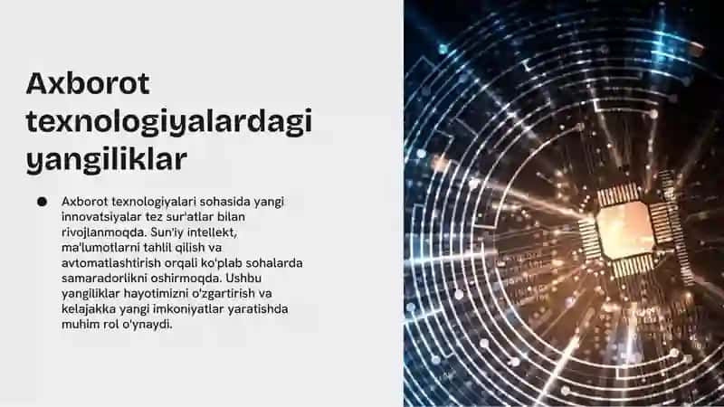 Axborot va sun’iy intellekt kelajagi 4