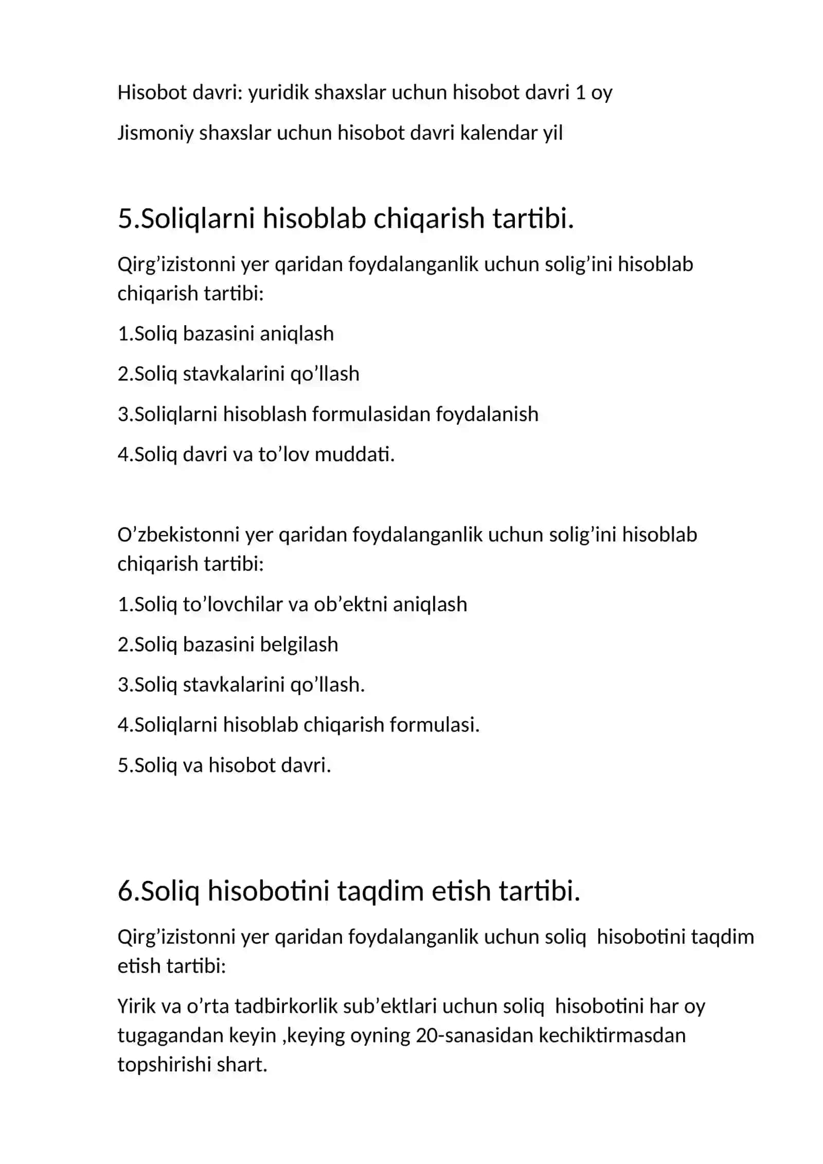 Yuriduk shaxslarni soliqqa tortish 4