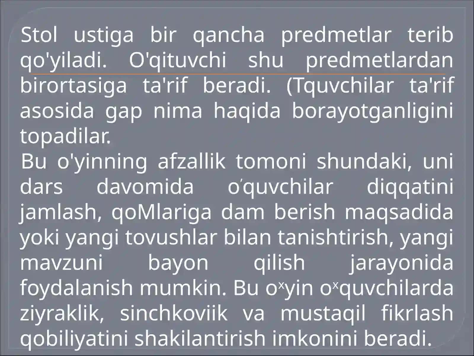 O’quvchilarni mustaqil fikrlashgao’rgatish metodikasi 4