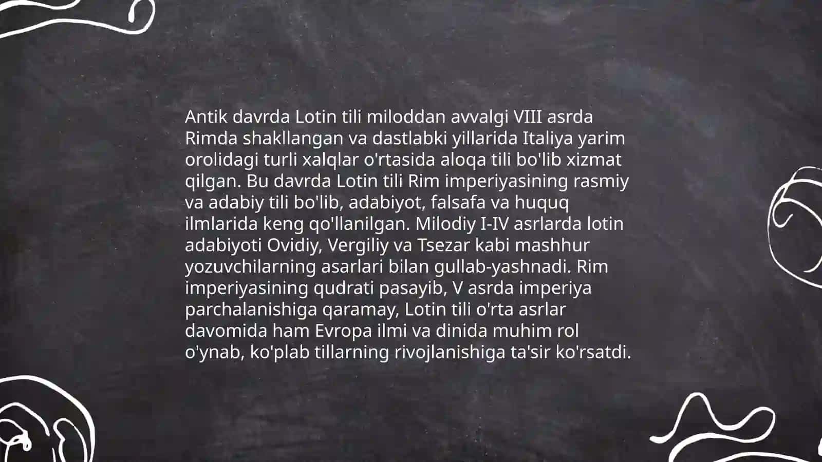 Lotin tili tarixi 4