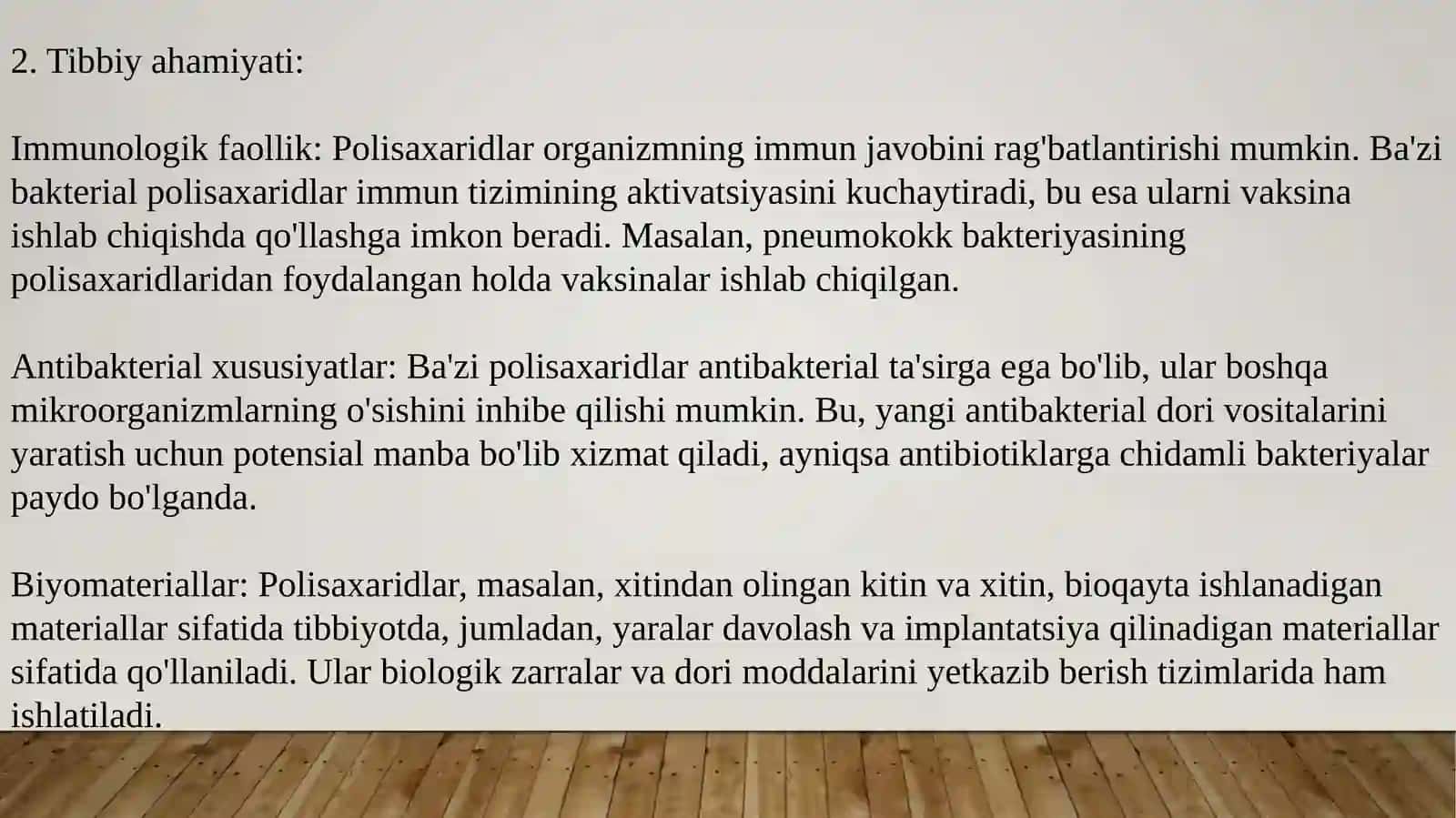 Bakteriyalar polisaxaridlarini ajratib olish 4