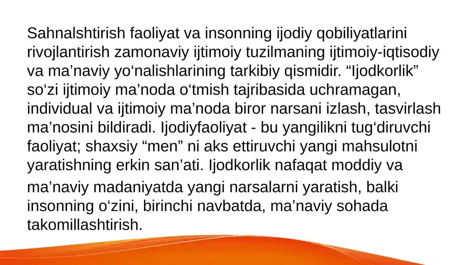 "Maktabgacha ta’lim tashkilotida sahnalashtirish faoliyatining asosiy maqsadi. Teatr sahnalashtirish faoliyatining shakllari" 4