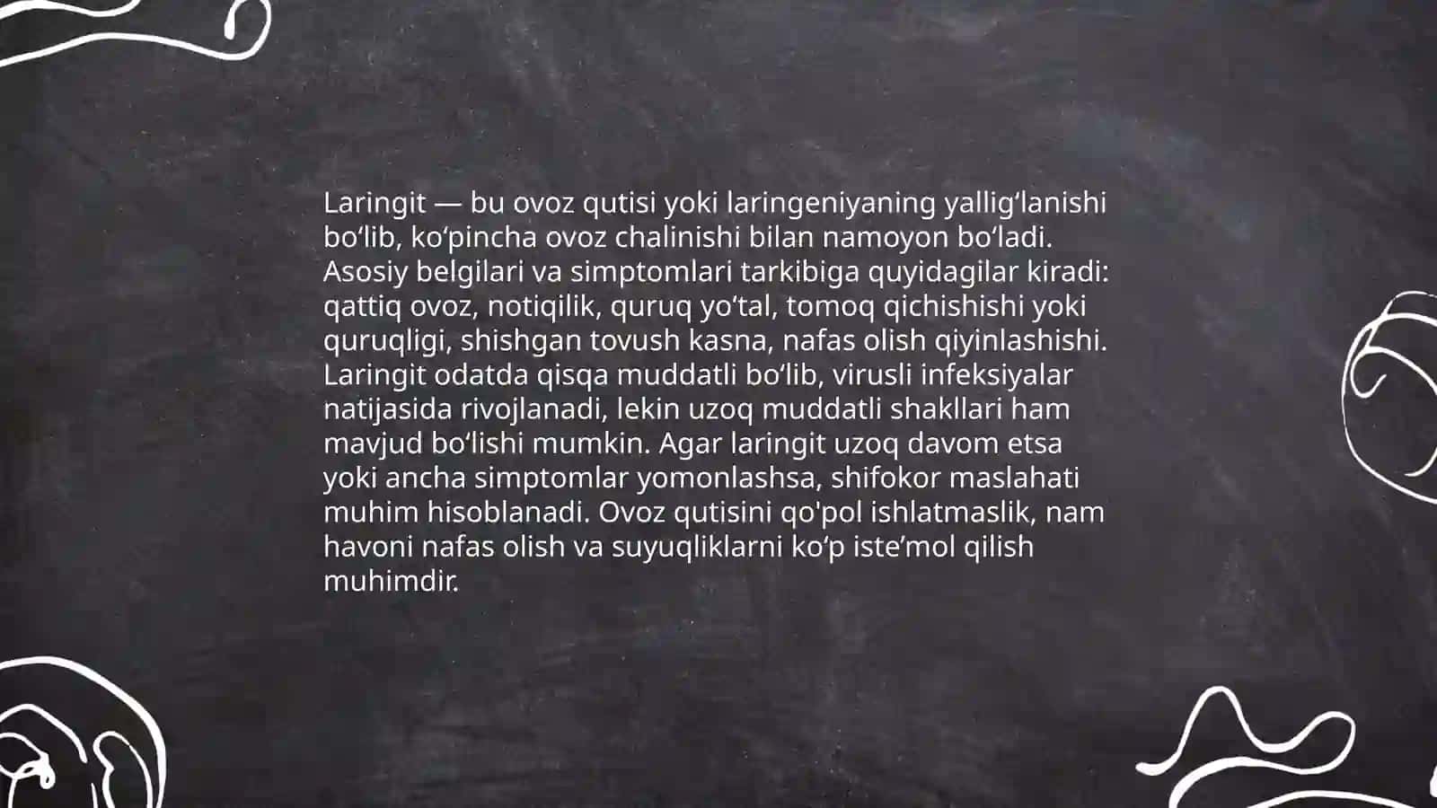 Bolalardagi laringit kasalligi va davolash choralari 4