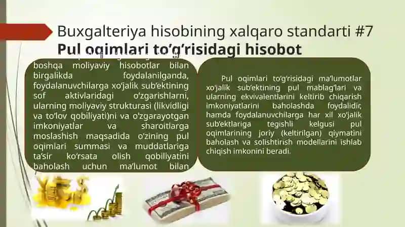 Puloqimlar to'g'risida hisobot tuzish 4
