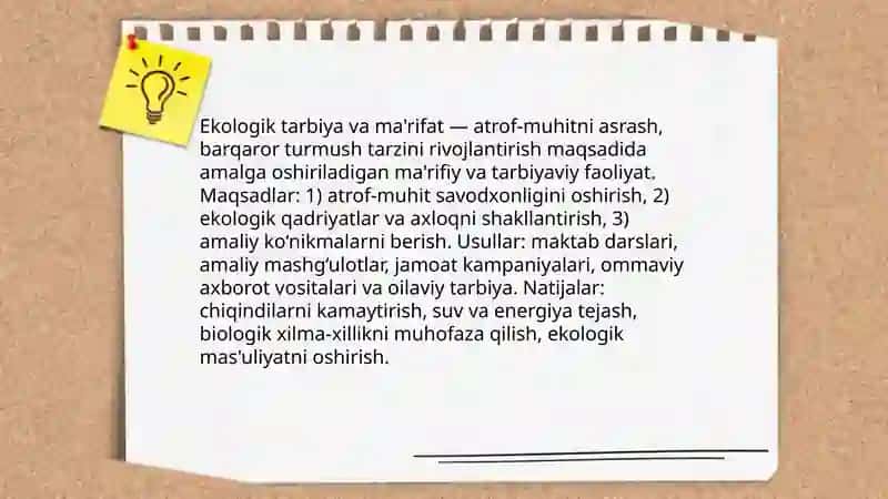 Ekologik madaniyat 4