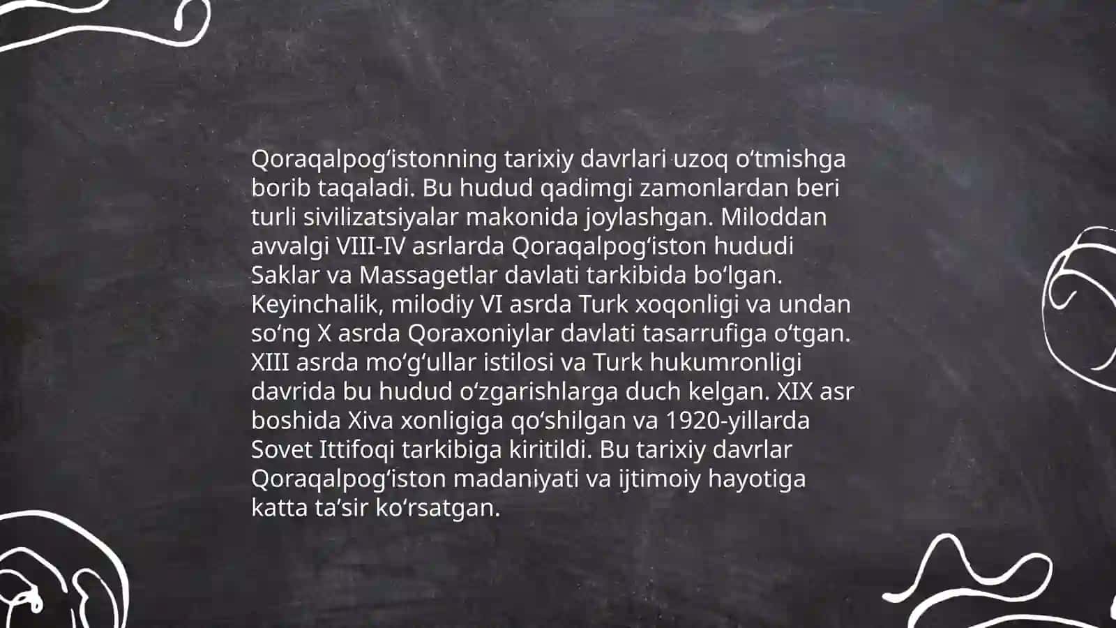 Qoraqalpog'iston Respublikasi tarixi va konstitutsiyasi 4