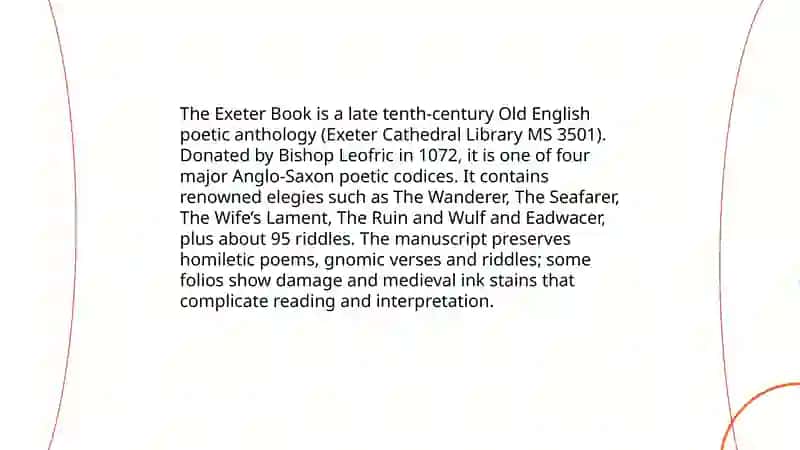 Beowulf manuscript (Nowell Codex) 4