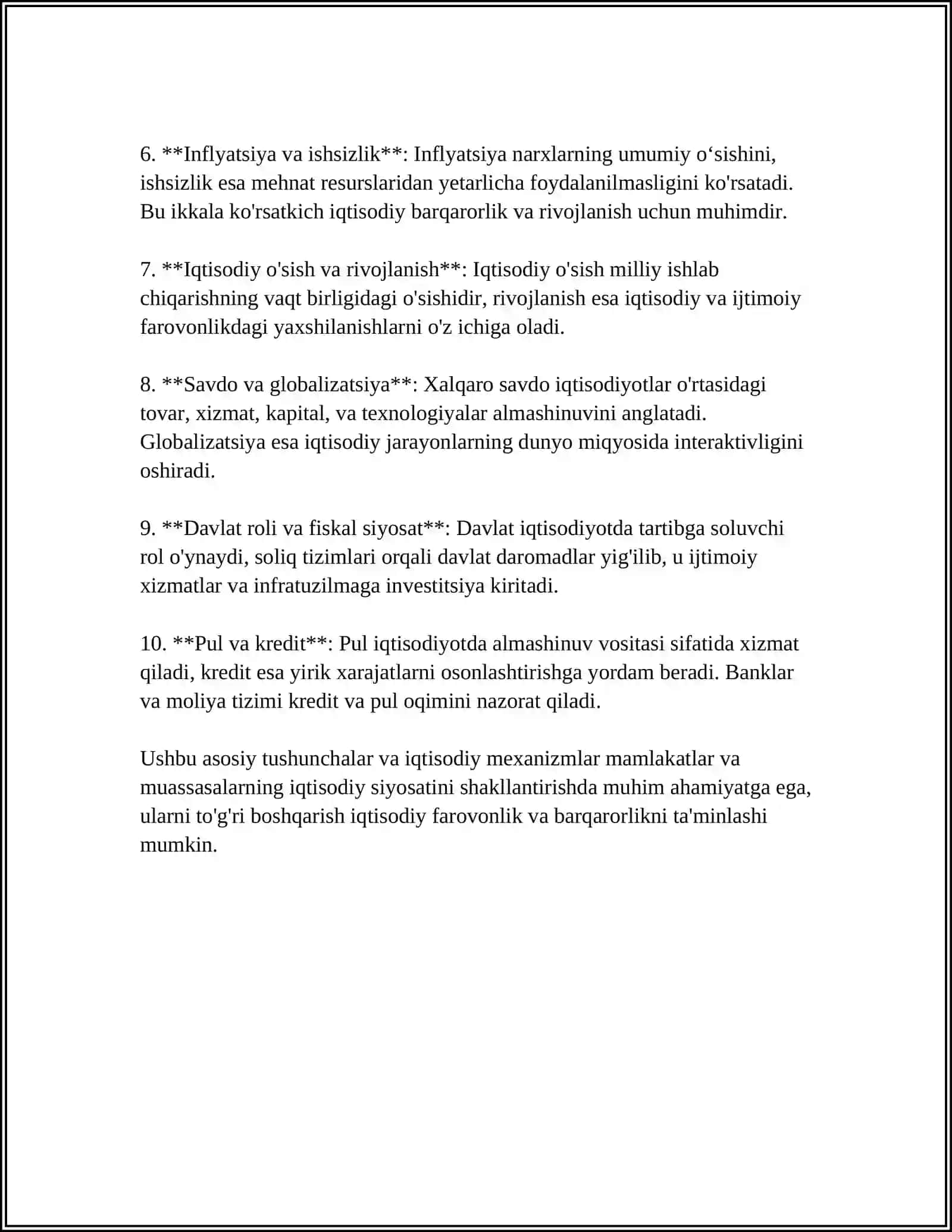 BOSHLANG'ICH SINF O'QUV PREDMETLARIDA IQTISODIY TUSHUNCHALARNING YARATILISHI 4