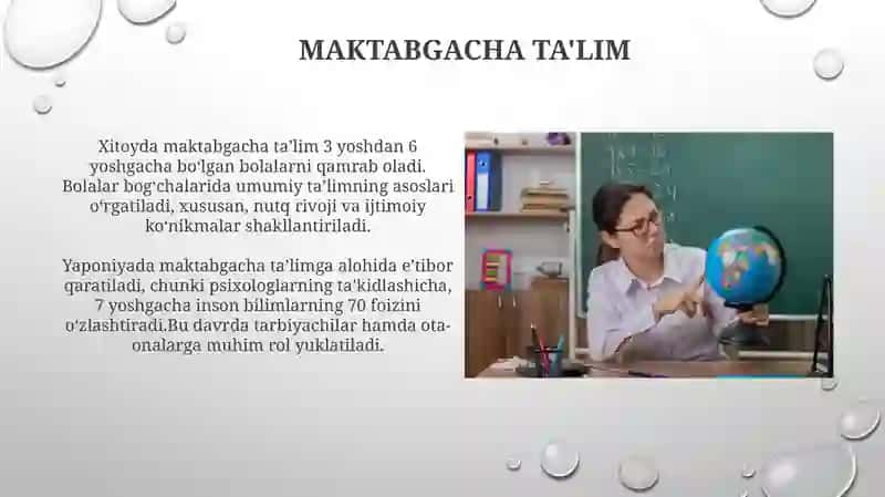 Osiyo mamlakatlarida taʼlim tarbiya jarayonining oʻziga xos xususiyatlari 4