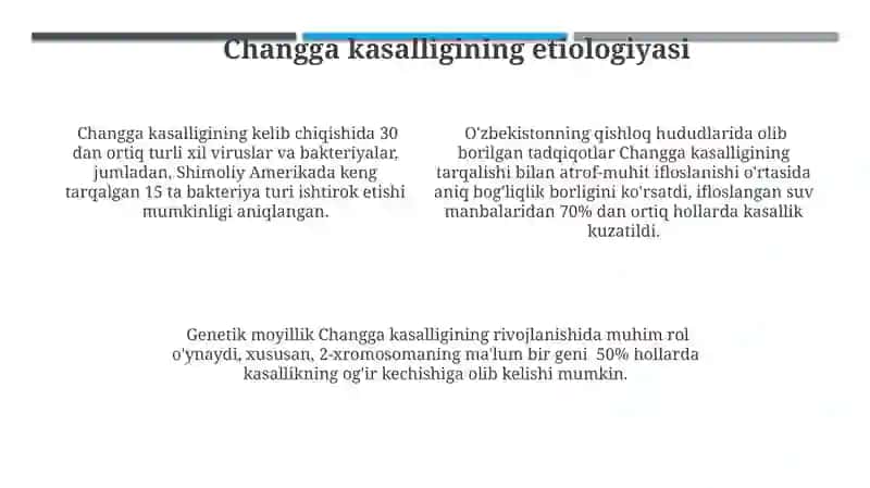 Changga oid patalogiyalar haqida tushuncha 4