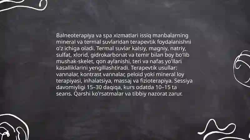 Issiq manbalar va tog daryolar asosidagi regratsion turizm 4