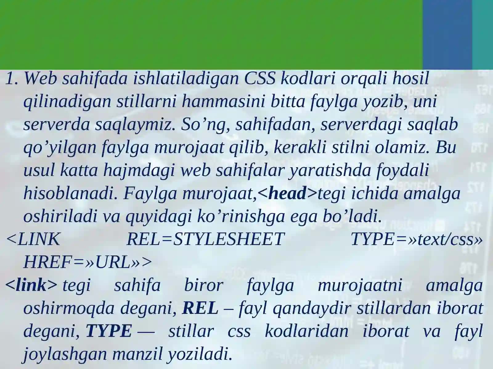 Sayt dizayni bilan ishlash 4