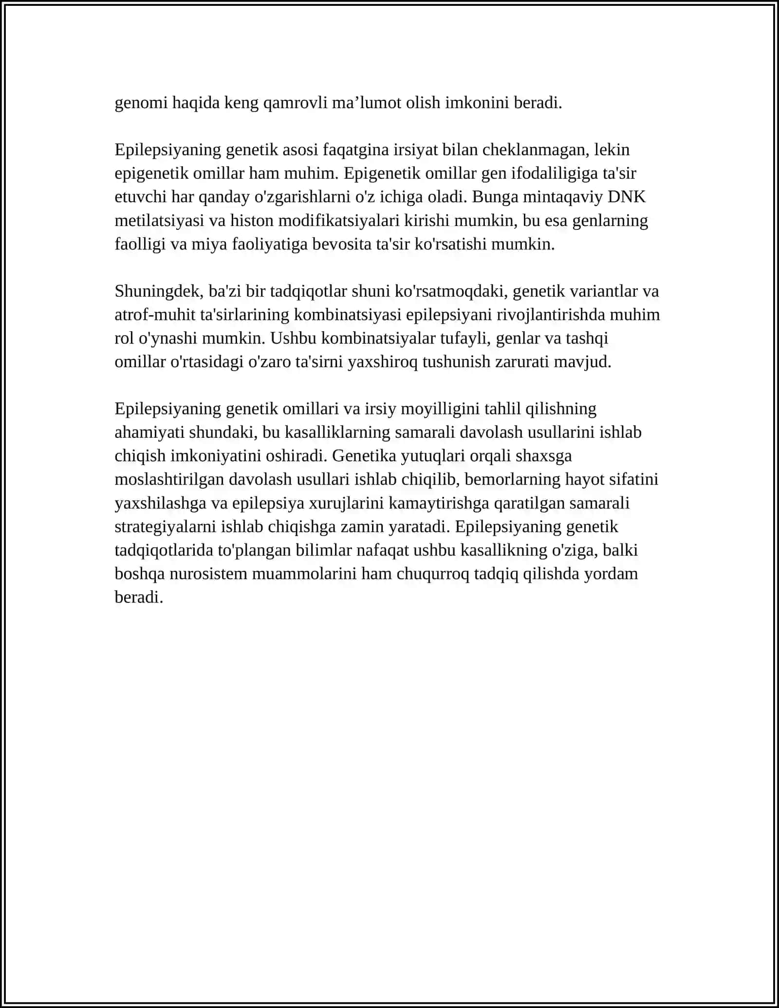 EPILEPSIYA KASALLIGINING KELIB CHIQISH SABABLARI VA ASORATLARI 4