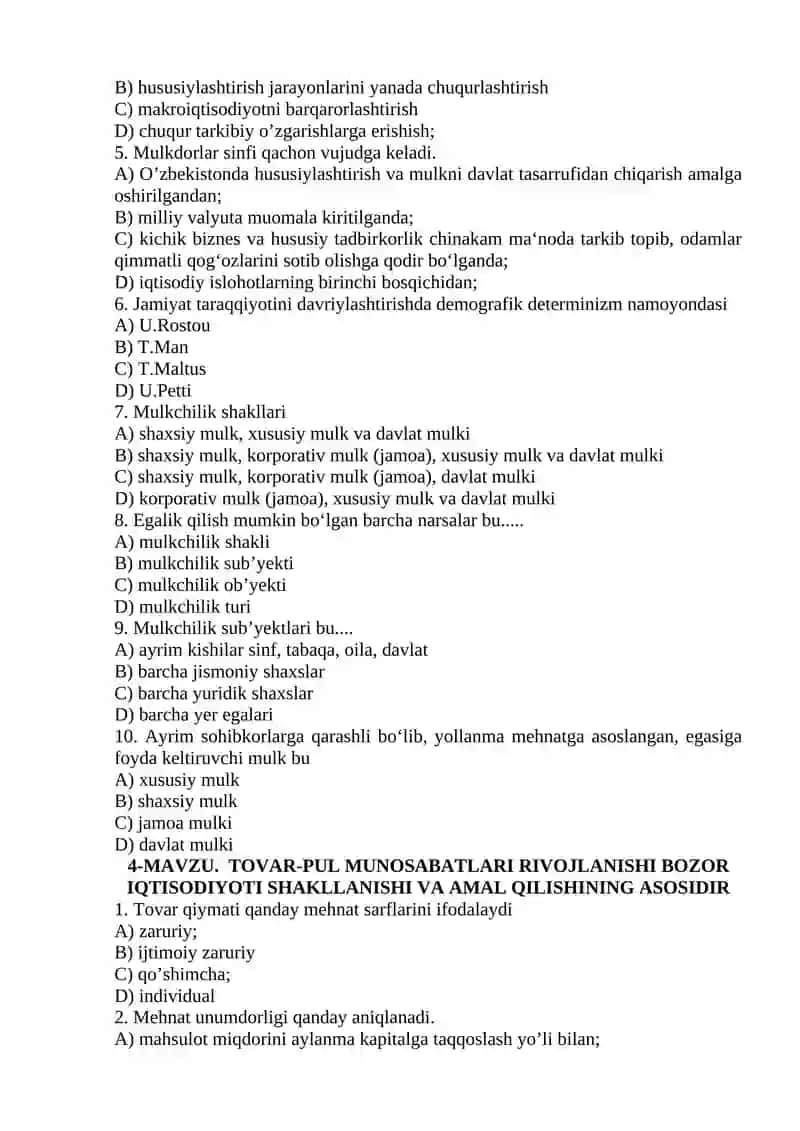 IQTISODIYOT NAZARIYASI FANINING PREDMETI VA BILISH USLUBLARI 4