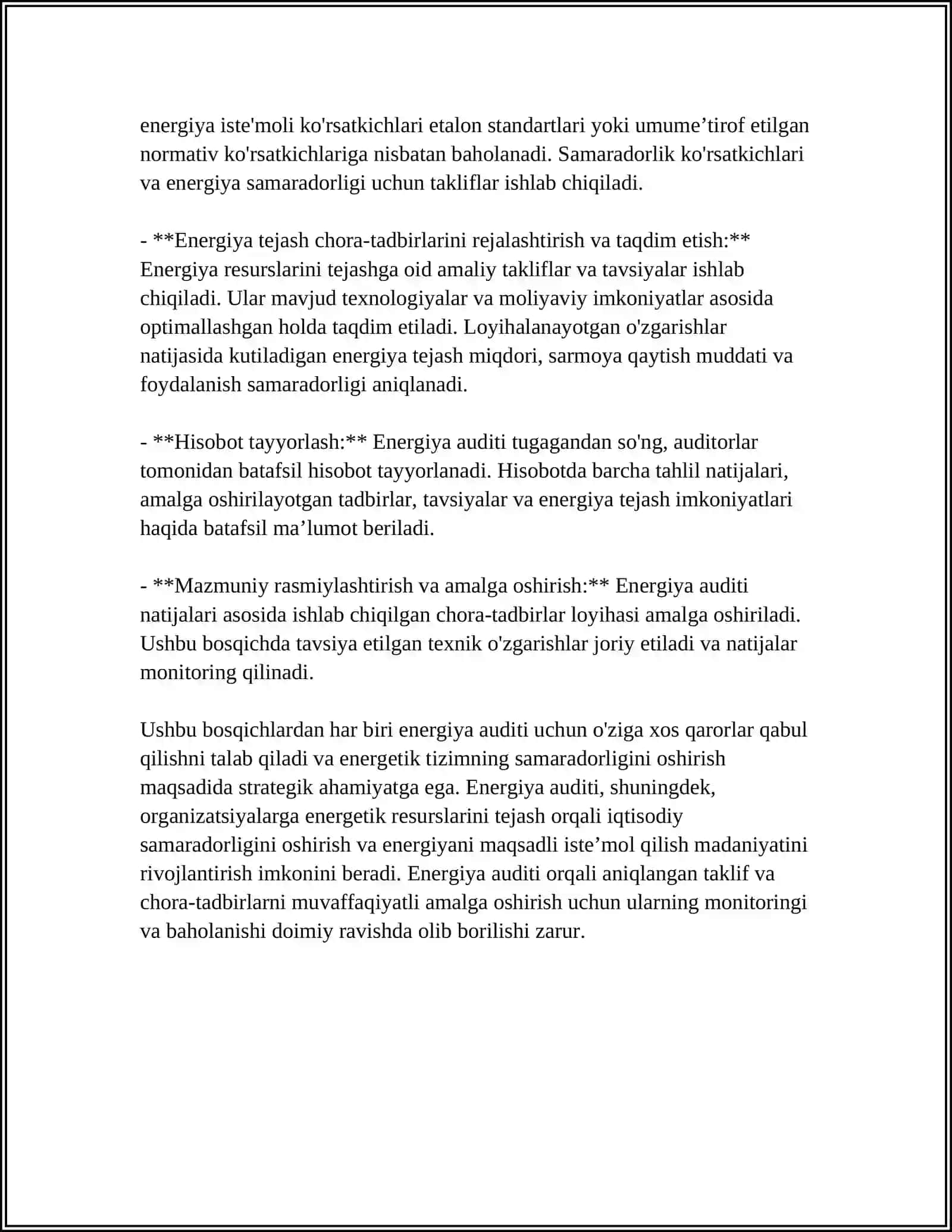 ENERGIYA TEJAMKOR LOYIHALARNI BAHOLASH AMALYOTI 4