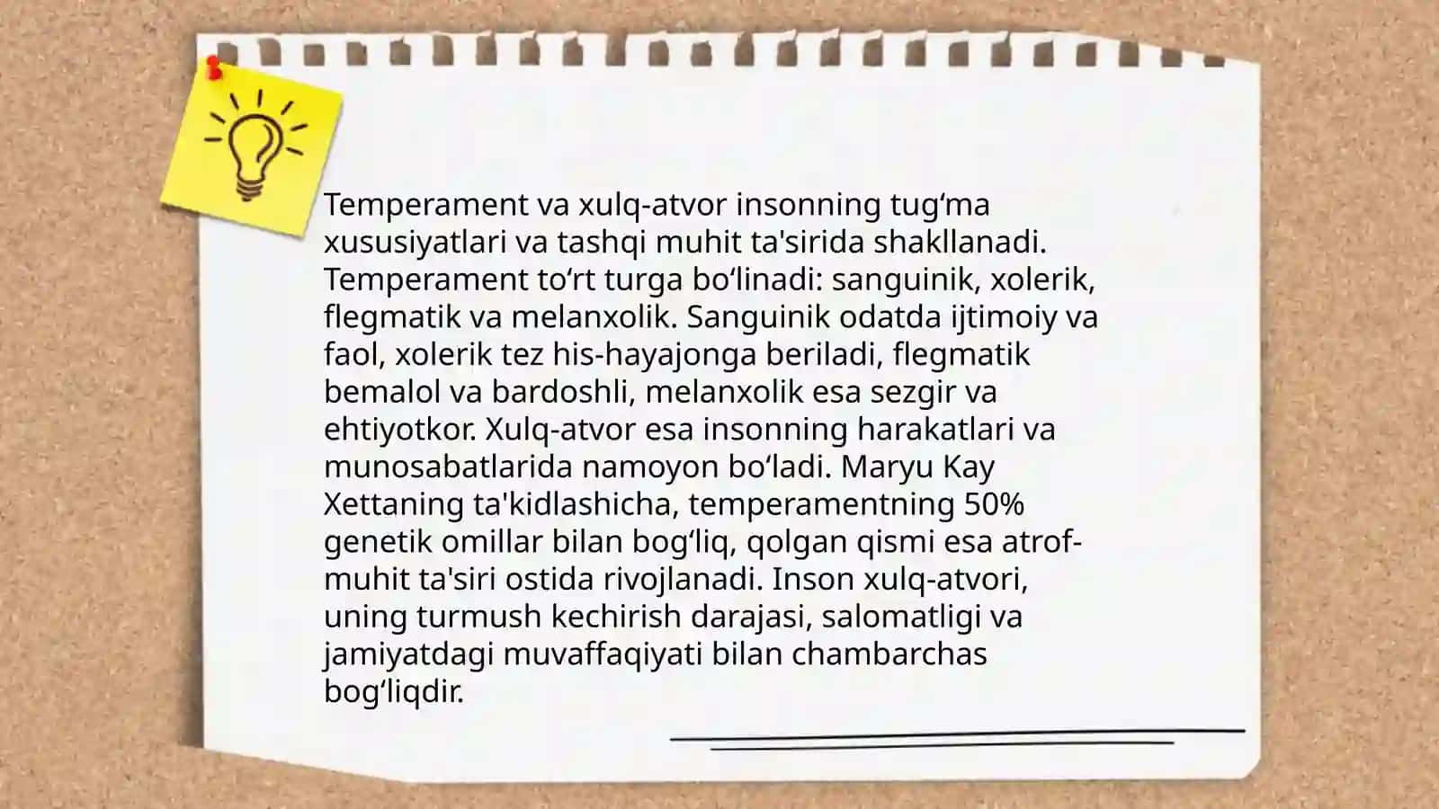 Temperament 4