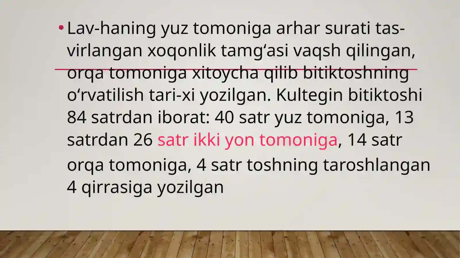 Kultegin bitiktoshi matnidagi so’z yasovchi affikslar 4