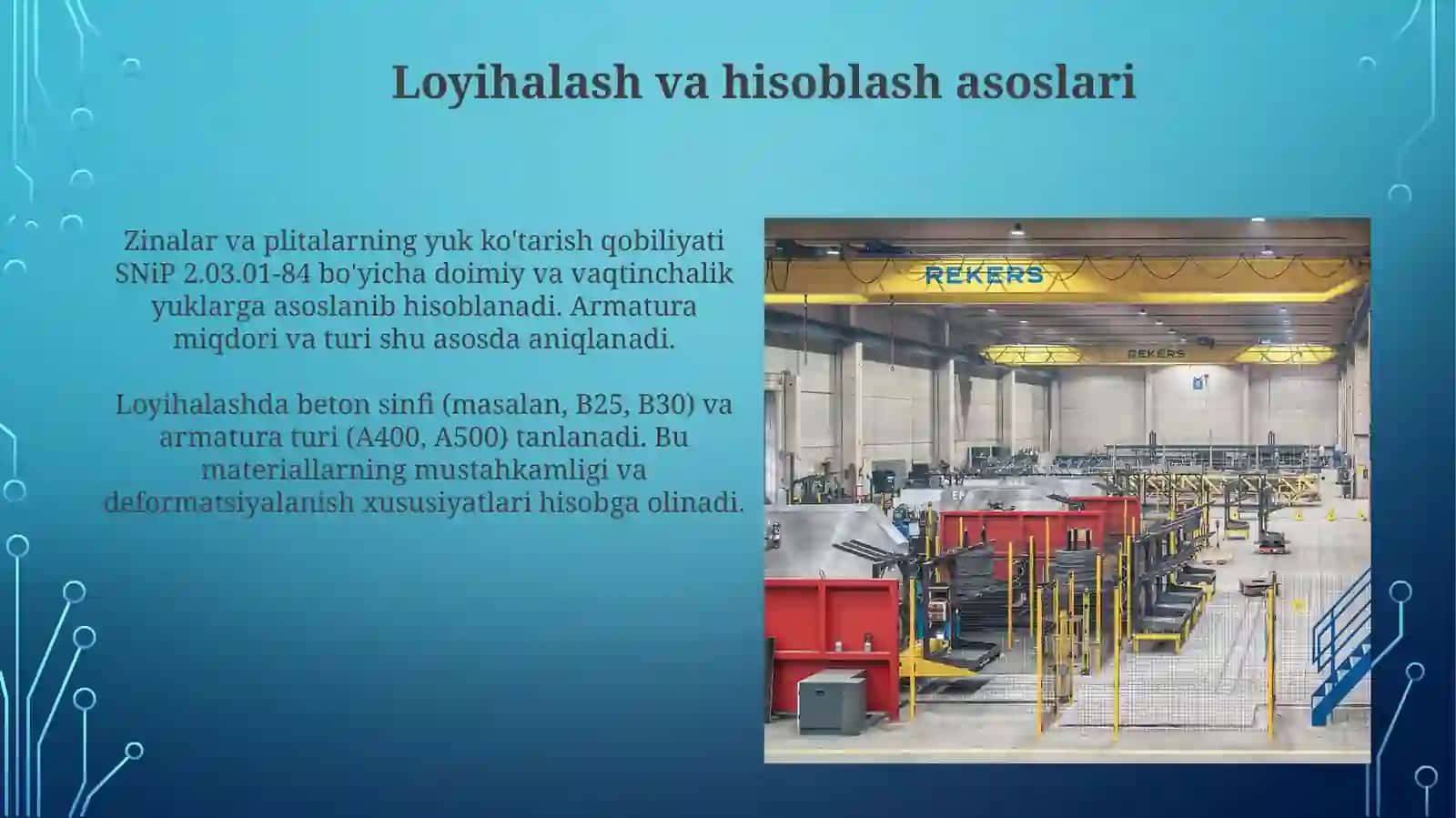 Sanoatkorxonalardatemir-betonmarshi,betonplitalarishlabchiqarishtexnologikjarayoni 4
