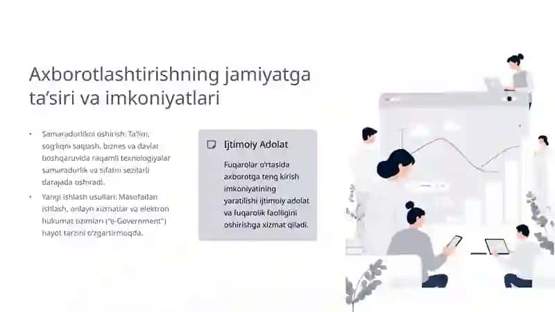 Axborotlashtirilgan jamiyat 4