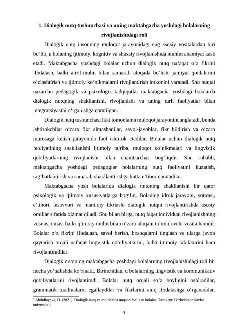 Maktabgacha eshitishida nuqsoni bo‘lgan bolalarni dialogik nutqga o‘rgatish 4