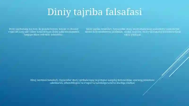 Din Falsafasining Turli Tarmoqlari 4