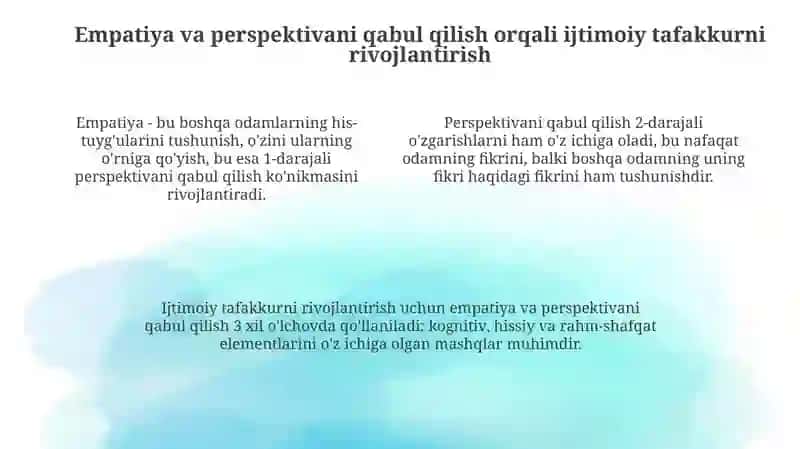 Ijtimoiy tafakurni rivojlantirish usuli 4