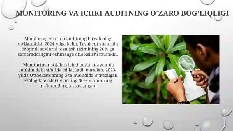 Ekologik menejment tzmni rivojlantirish jarayonlari manitoring va ichki auditning ahamiyati 4