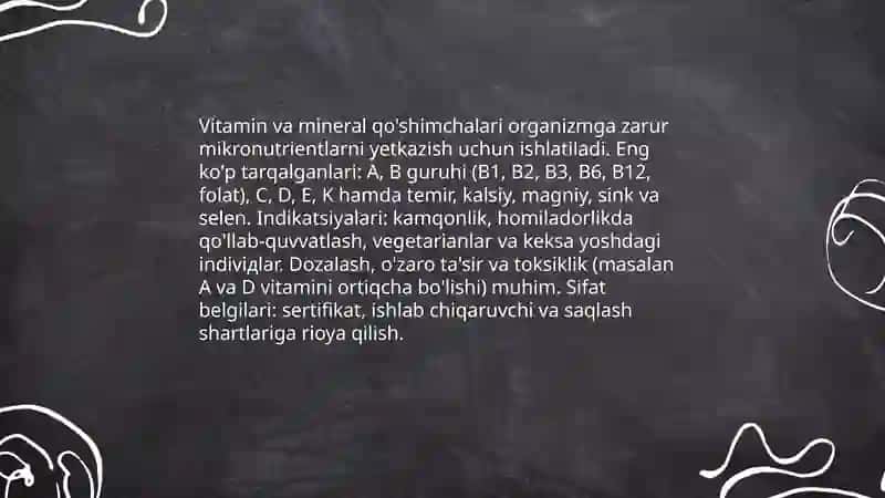 Oziq ovqat qo'shimchalari 4