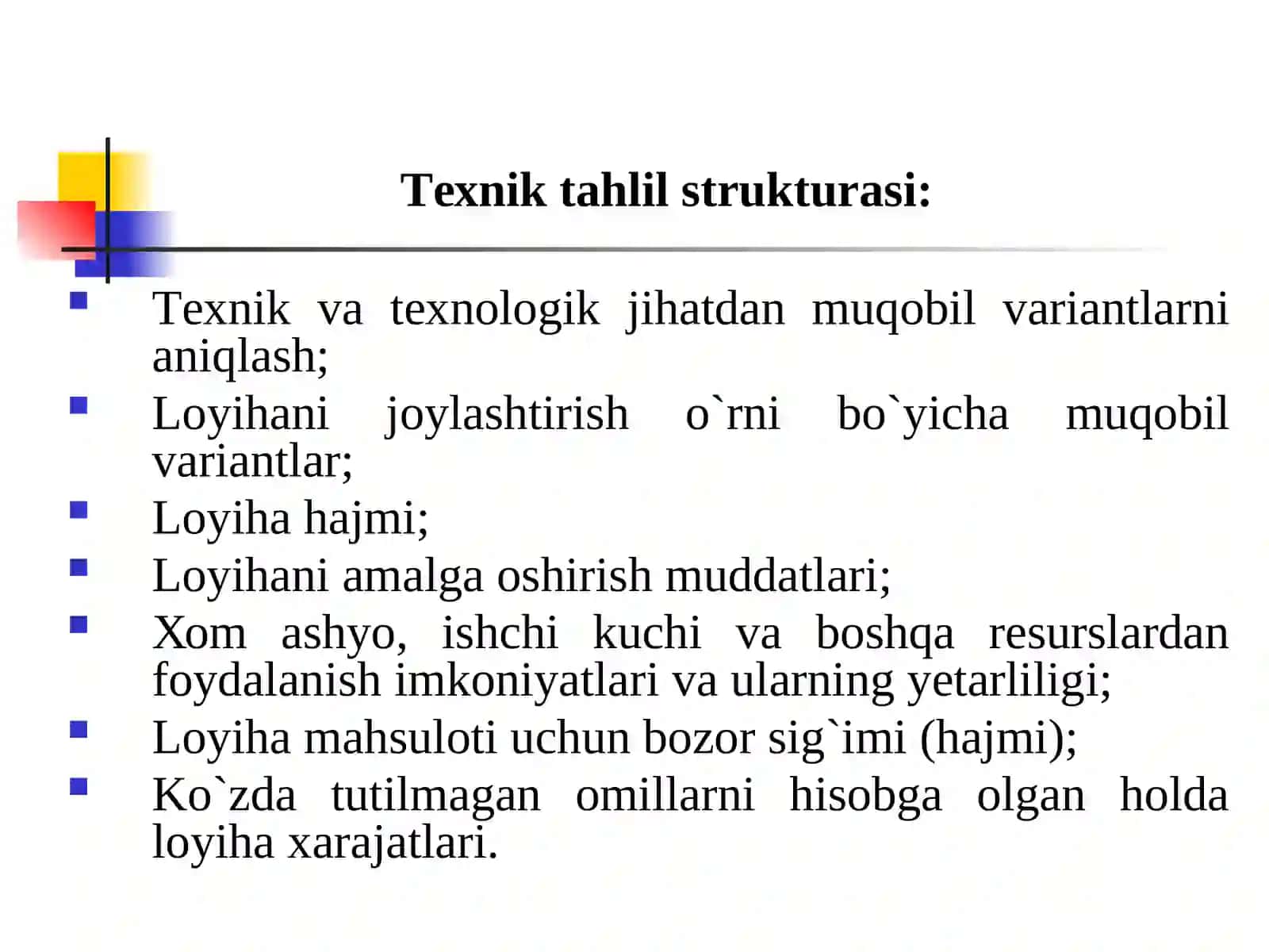 TEXNIK TAHLIL (4-SOAT) 4