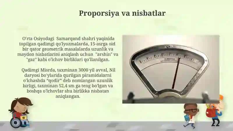 Qadimiy o'lchov birliklari 4