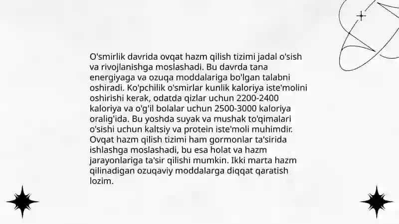 Ovqat hazm qilish tizimi 4