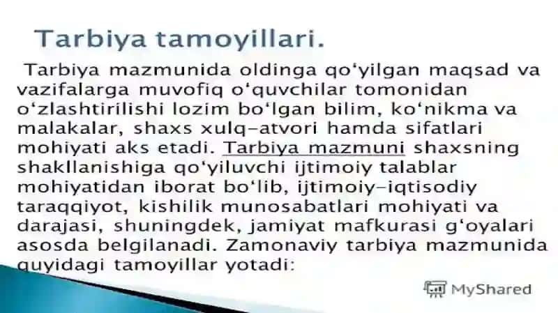 TARBIYAVIY ISHLAR METODIKASI 4
