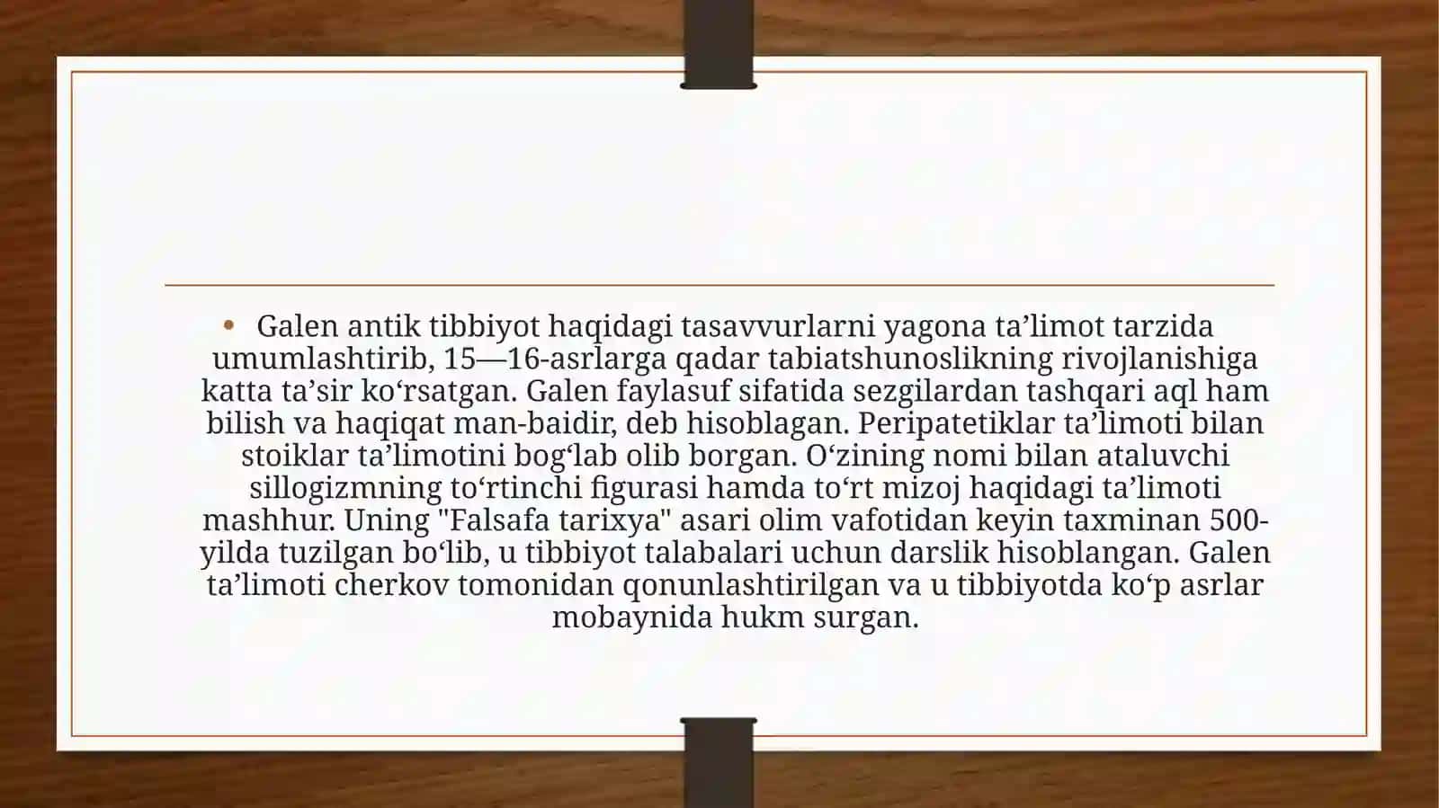 GALEN PEREPARATLARI VA TAYYOR DORI PEREPARATLARI ISHLAB CHIQARISHDAGI OMILLARI 4