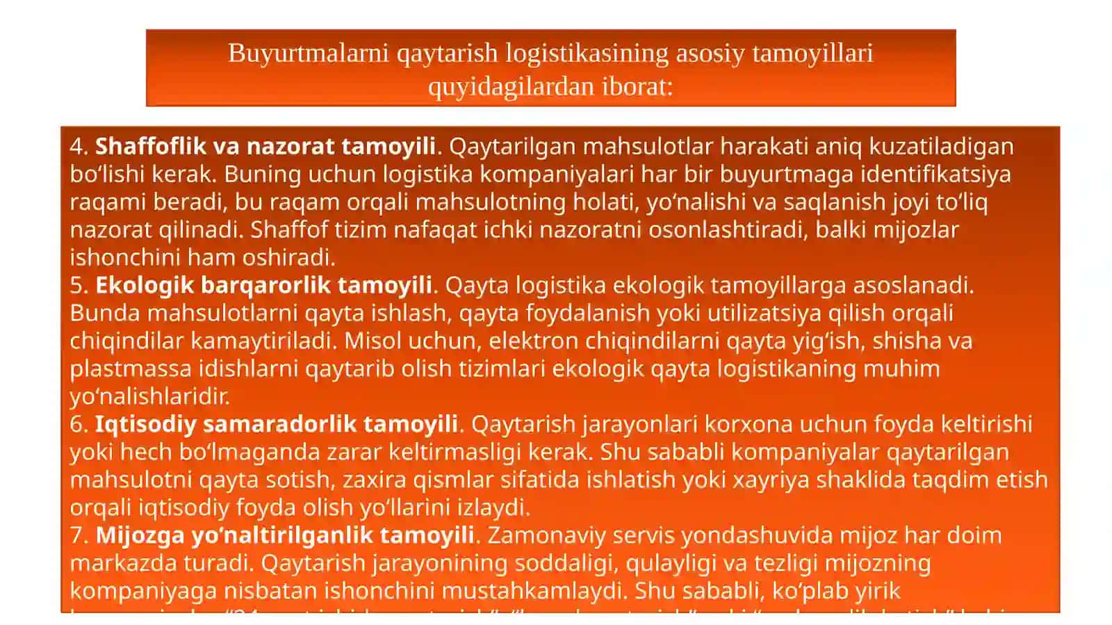 BUYURTMALARNI QAYTARISH 4