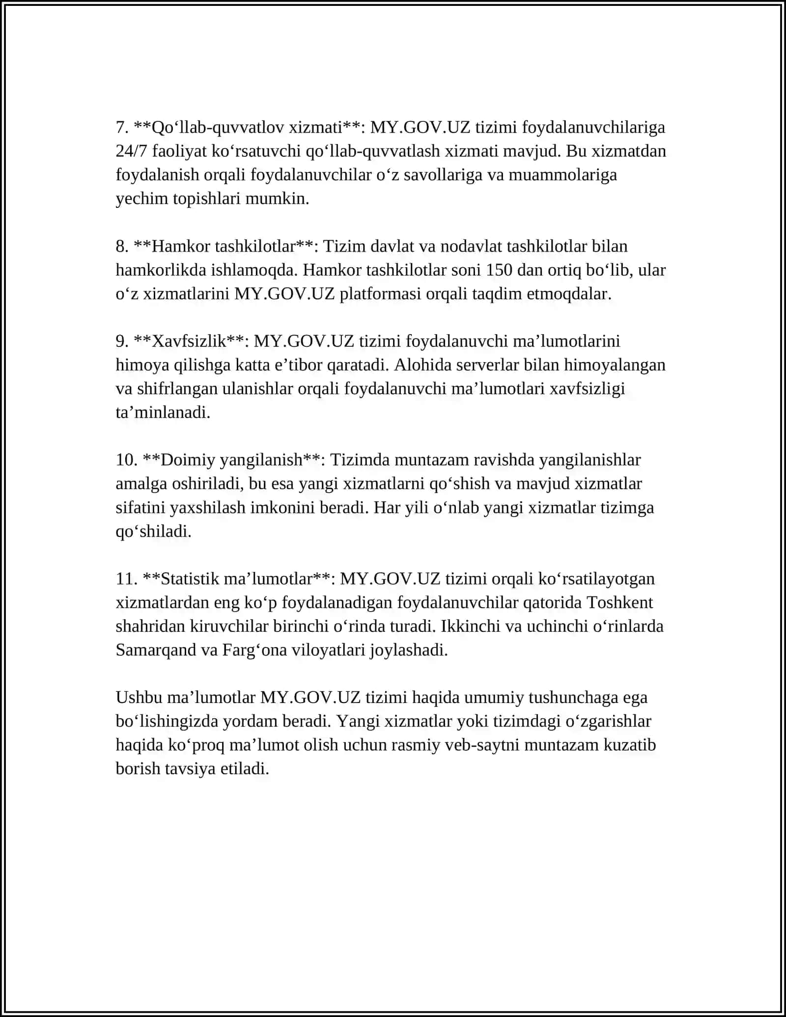 MY.GOV.UZ TIZIMIDAN ISHLASH 4