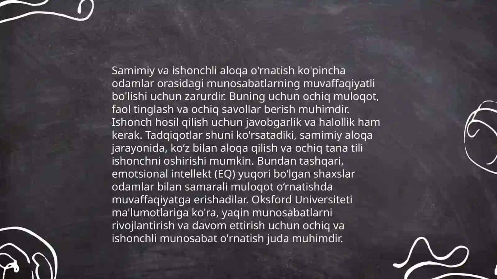 O‘qituvchining kommunikativ qobiliyatini rivojlantirishga qo‘yiladigan talablar 4