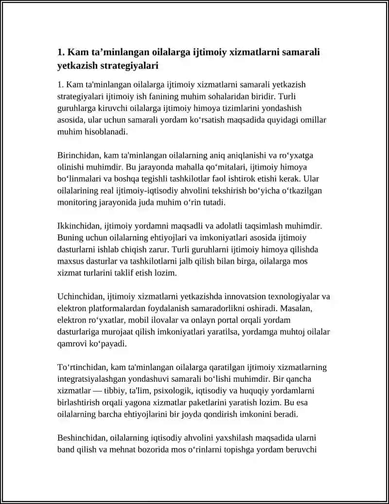 AHOLINI TURLI GURUHLARI BILAN IJTIMOIY ISH FANI 4