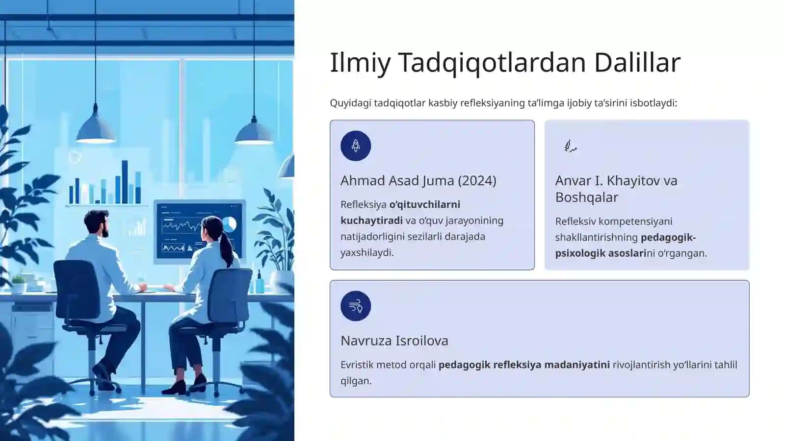 Ta’lim Jarayonini Tashkil Etishda O‘qituvchi Kasbiy Refleksiyasining O‘rni 4
