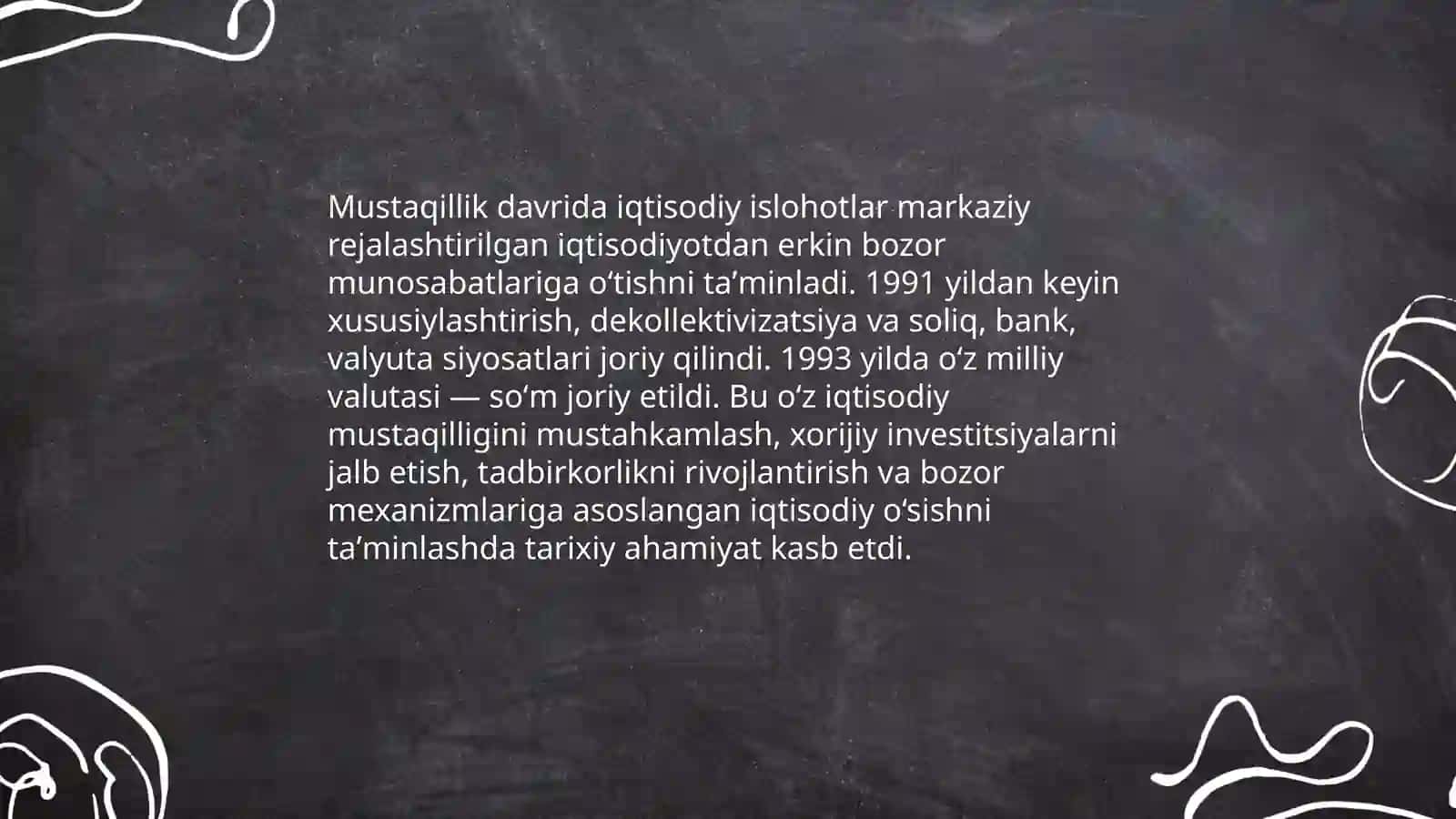 Mustaqil Oʻzbekistonning tashkil topishining tarixiy ahamiyati 4