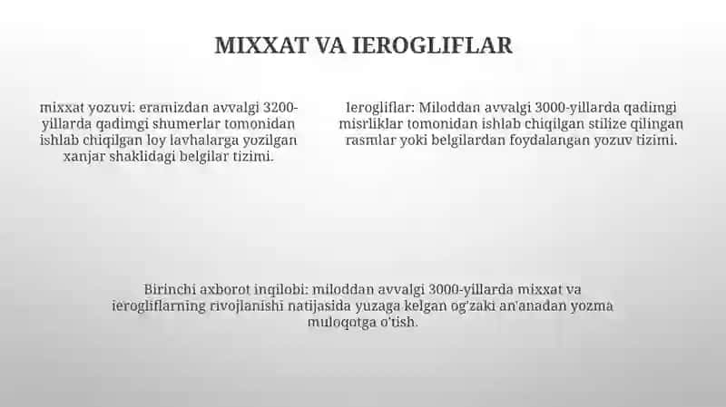 Birinchi Axborot Inqilobi 4