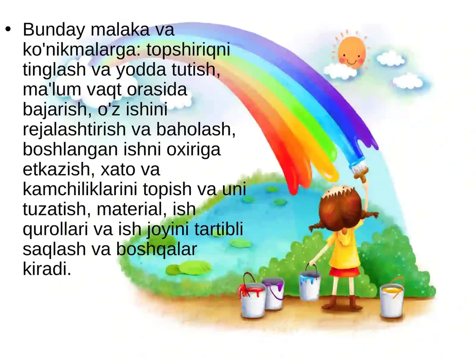 Tasviriy faoliyat mashg'ulotlarida bolalarni maktabga tayyorlash 4