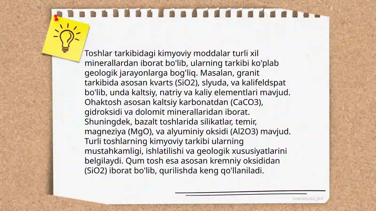 Tosh kasalliklarining kimyoviy asoslari 4