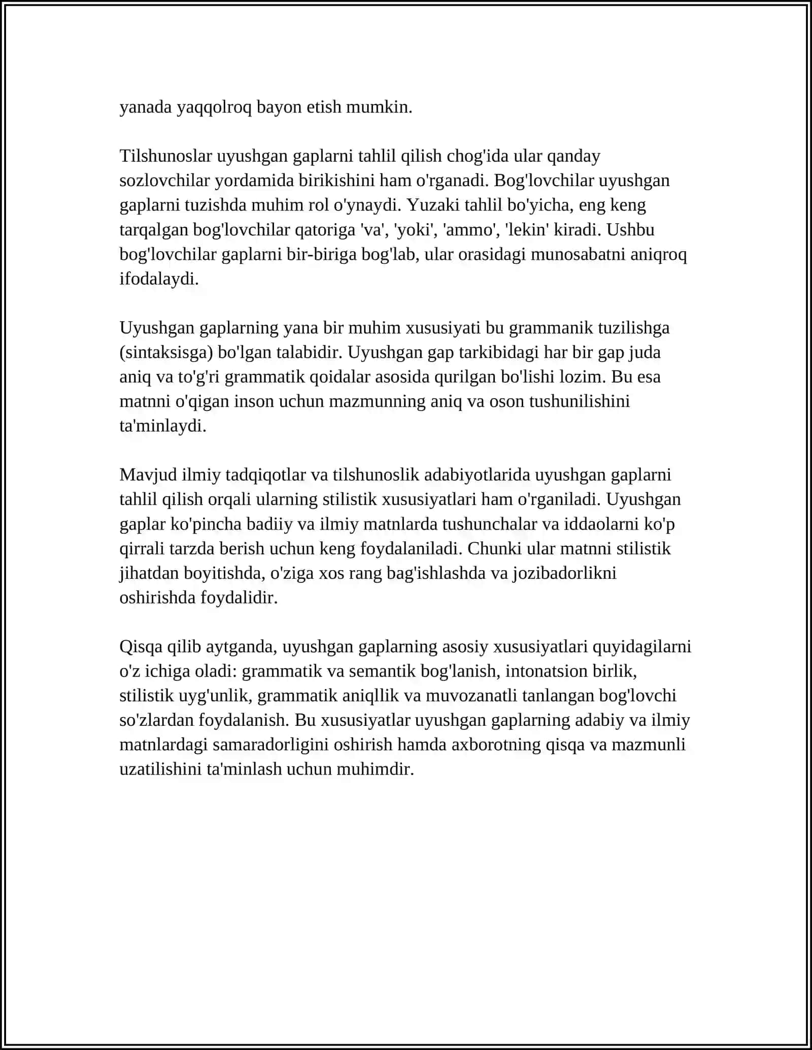 UYUSHGAN GAPLARDA [PM] SHAKLLARI. UYUSHGAN GAPLAR HAQIDA MA’LUMOT 4