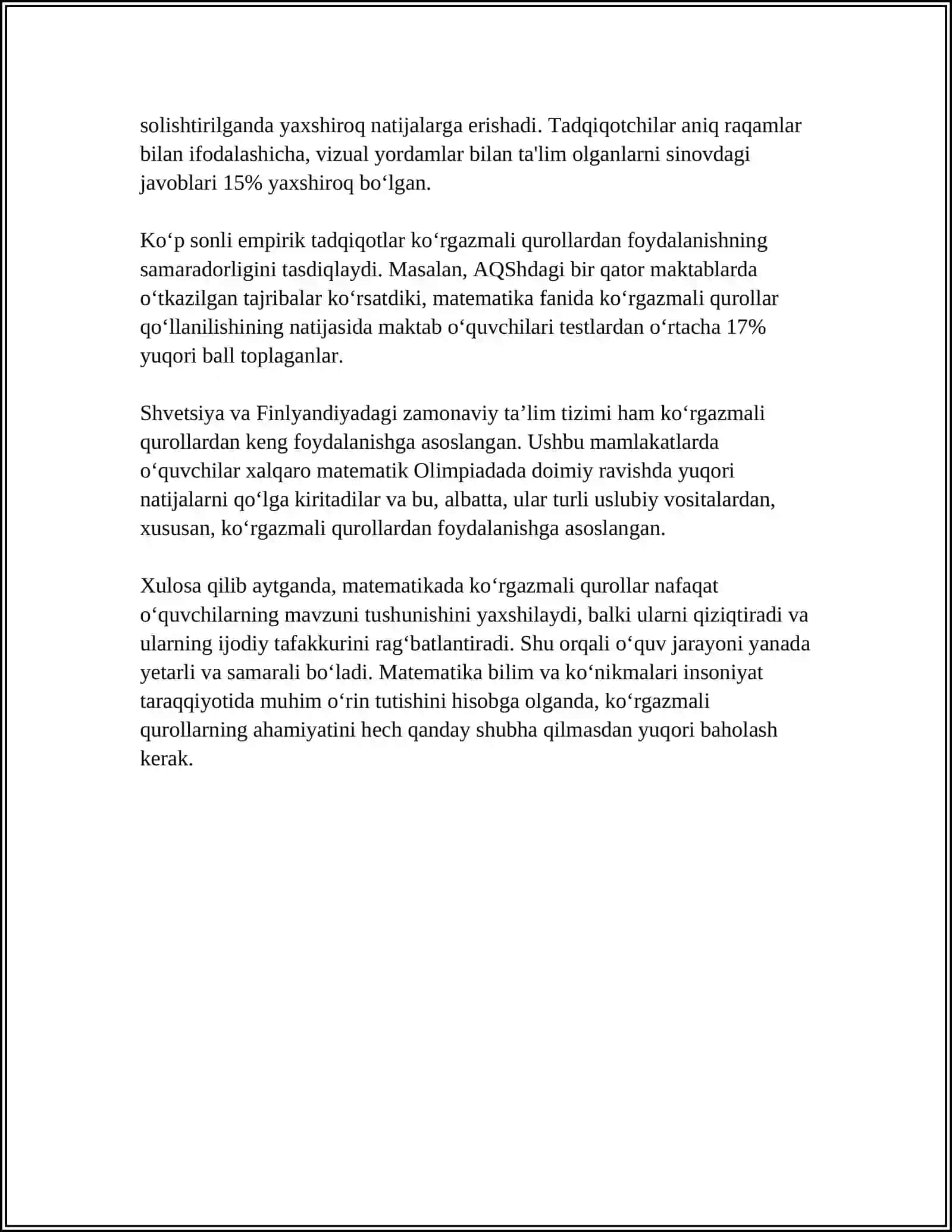 TEXNOLOGIYA DARSLARIDA KO‘RGAZMALI QUROLLARDAN FOYDALANISH 4